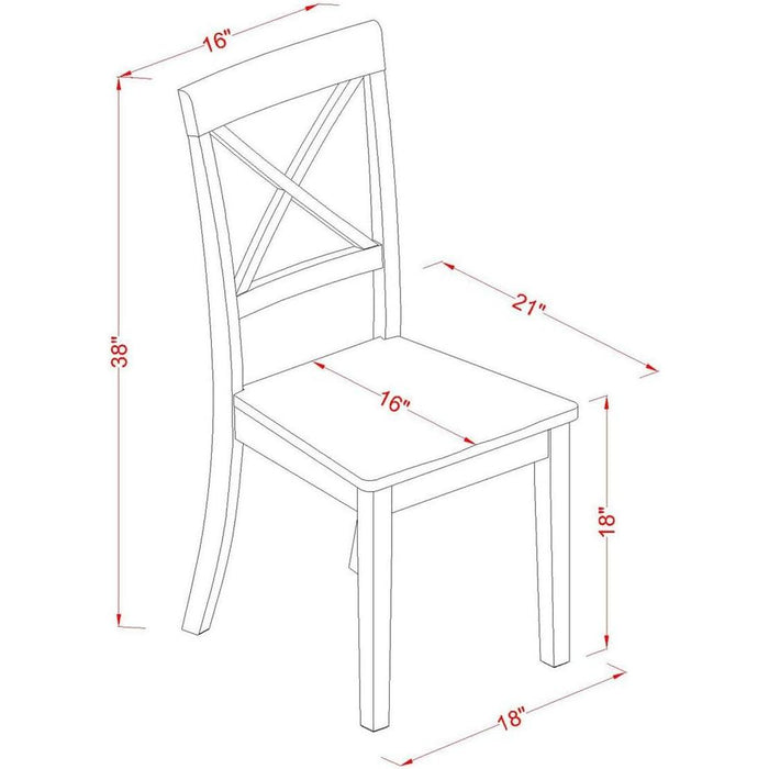 7-Piece CAP-W Dining Table Set