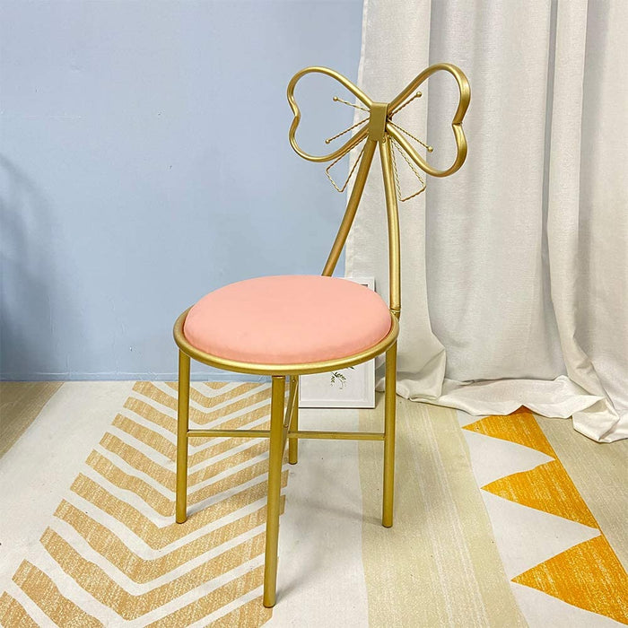 Pink vanity chair online cheap