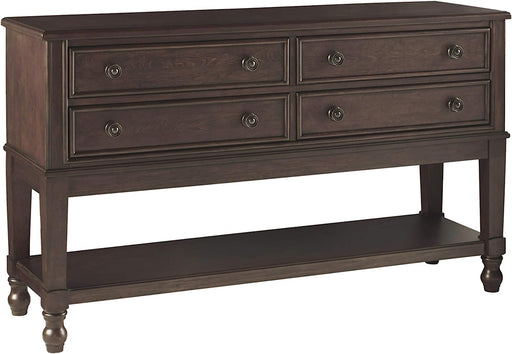 Dark Brown Traditional Dining Room Buffet or Server