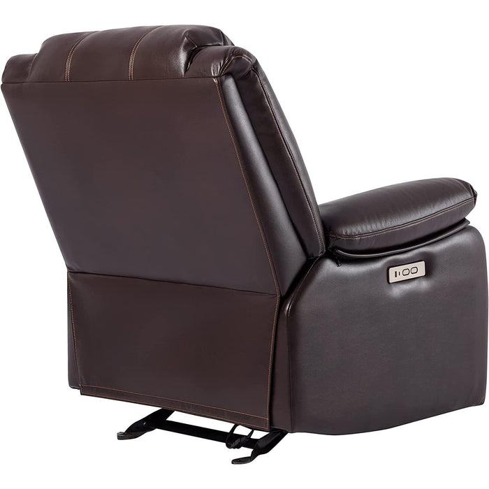 Faux Leather Electric Glider Reclining Chair