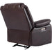 Faux Leather Electric Glider Reclining Chair