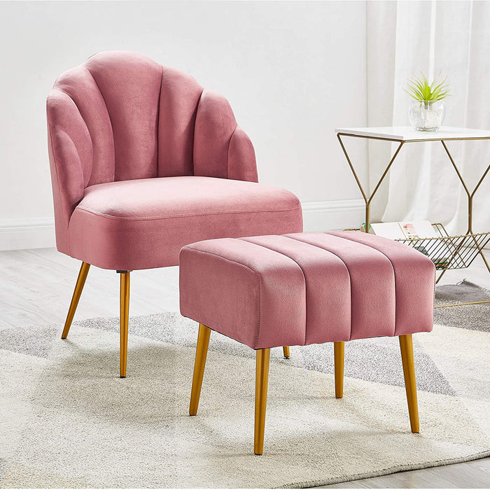 Rose Accent Chair, 26D X 23.5W X 32.25H