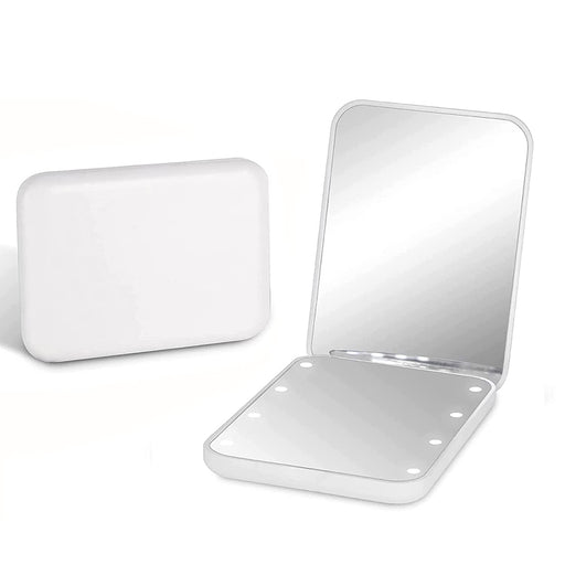 LED Compact Travel Makeup Mirror
