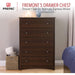 Fremont 5-Drawer Chest in Espresso