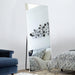 Thin Frame Full Body Mirror with Stand