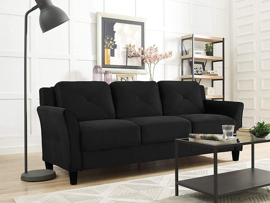 HRFKS3BK Grayson Sofa, Black