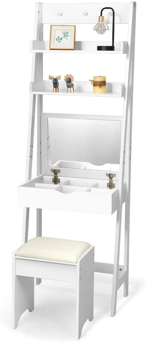 3-In-1 Vanity Set with Flip Top Mirror