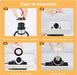 3-Way Dimmable Touch Control Table Lamp with 2 USB Ports