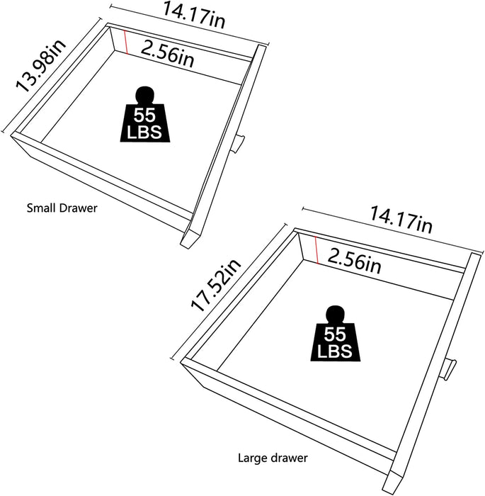 Vanity Desk with Touch Screen Lighted Mirror