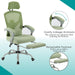 Ergonomic Reclining Mesh Office Chair with Accessories