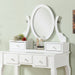 Ashley Wood Make-Up Vanity Table and Stool Set