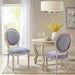Grey French Country Dining Chairs Set of 6