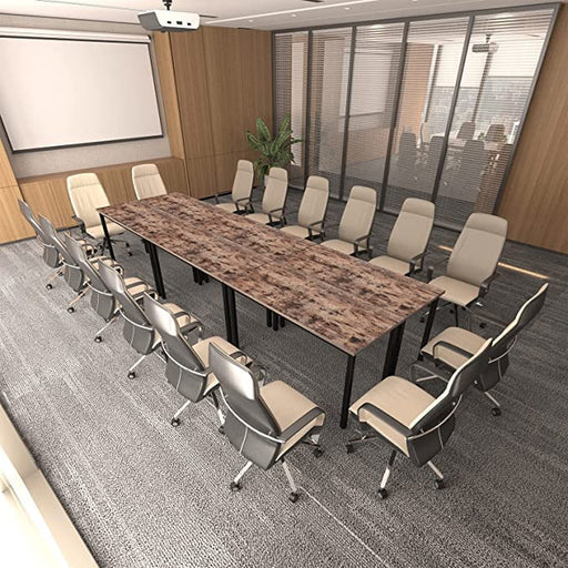 Rustic Vintage Brown Conference Tables for 16