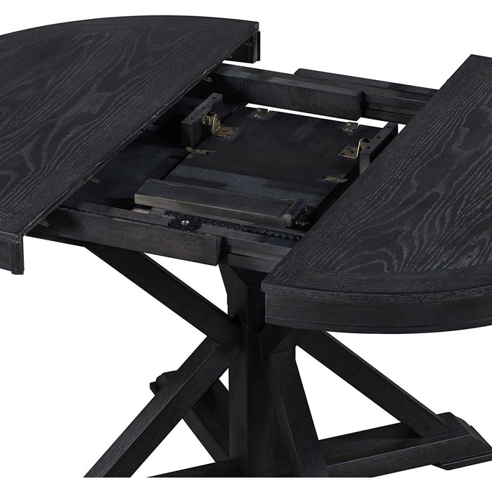 5 Piece Extendable Dining Table Set