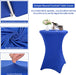 Blue Cocktail Table Covers for Bar