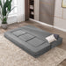 Convertible Velvet Sofa Bed with Memory Foam