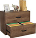 Brown Wood File Cabinet for Home Office
