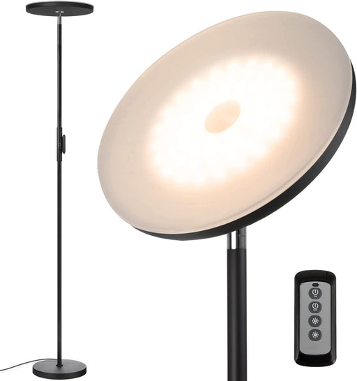 Super Bright LED Floor Lamp - Remote Control