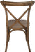 Advantage Light Brown X-Back Chair