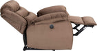 Power USB Port Electric Recliner Chair, Brown