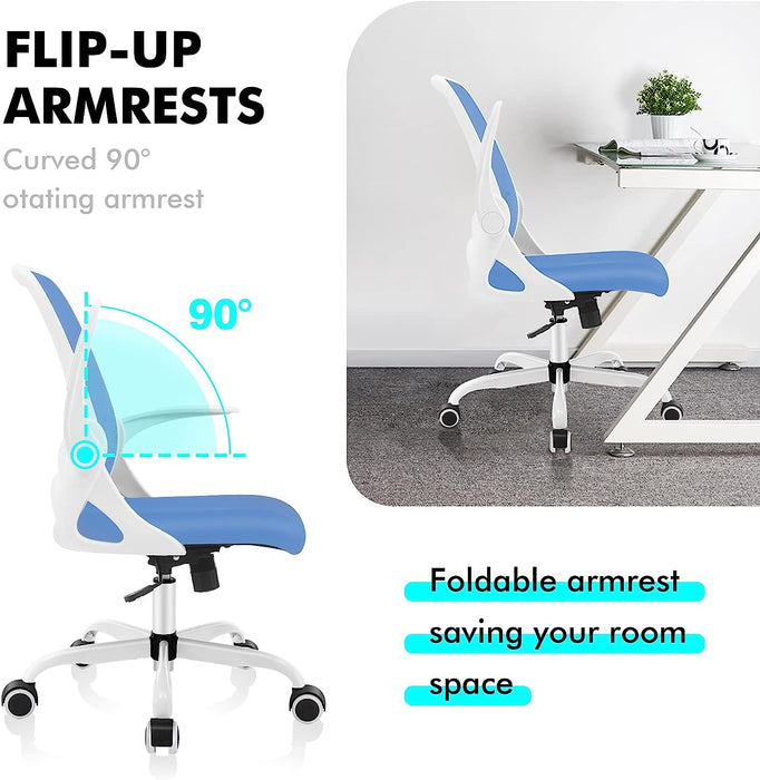 Breathable Ergonomic Office Chair with Adjustable Height