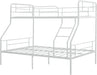 House Bunk Bed with Slide, Stairs, Guardrails