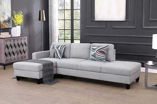 Grey Star Home Living Jack Sectional Sofa