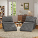4-In-1 Convertible Sofa Bed with Ottoman