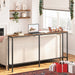Sturdy Industrial Console Table for Any Room