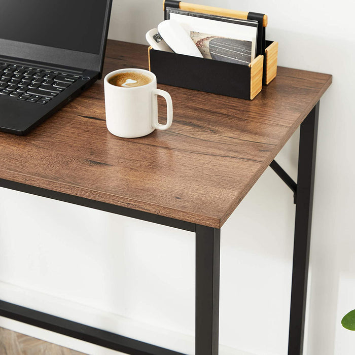 Industrial Style Writing Desk for Home Office