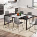 6-Person Modern Rectangular Dining Table