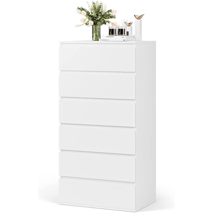 Wooden 6-Layer Chest with Sliding Rail