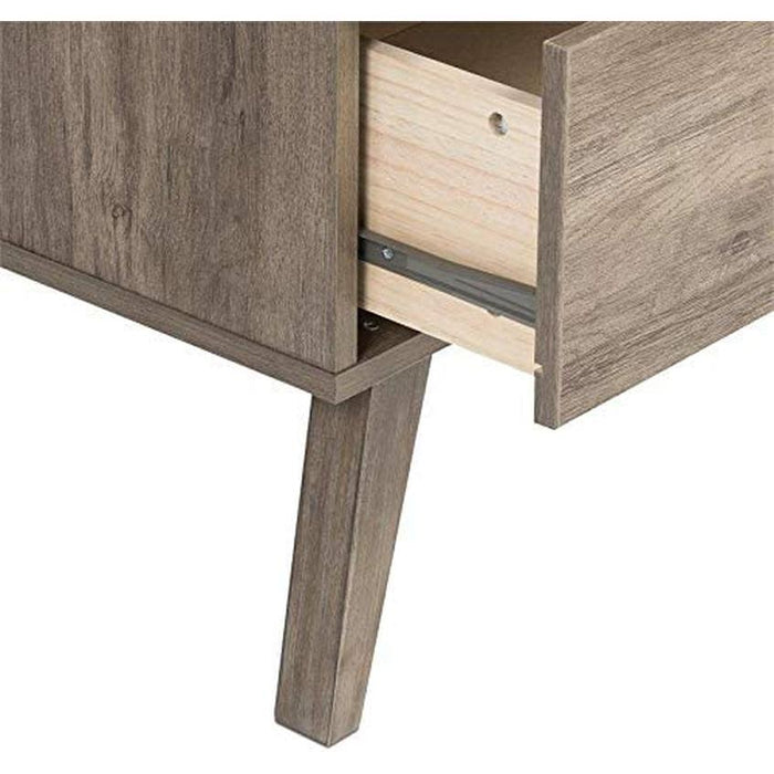 Mid-Century 6-Drawer Dresser, Drifted Gray