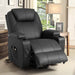 Power Lift Recliner Chair with Massage, Black