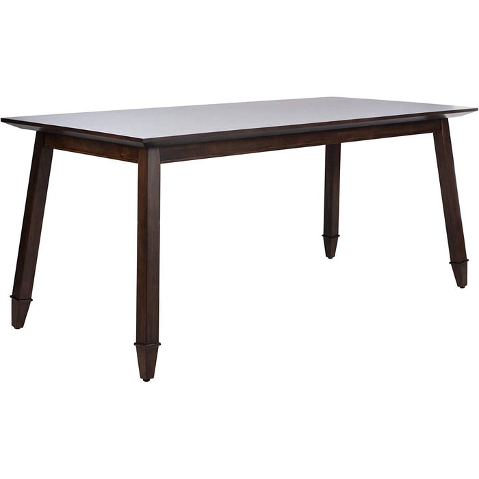 Brayson Modern Walnut Rectangle Dining Table