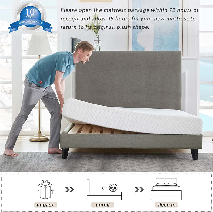 Cooling Gel Full Memory Foam Mattress