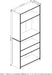 JAYA Black 5-Tier Bookcase for Home