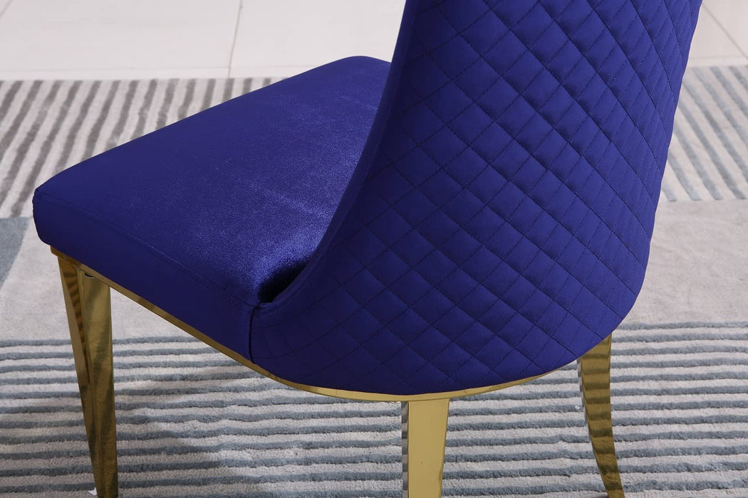 Royal blue dining online chair