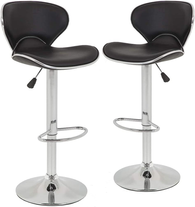 Adjustable Counter Height Bar Chairs, Set of 2