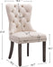 Dining Chairs Set of 6, Velvet Nikki Collection Dining Room Chair Upholstered Modern Luxury