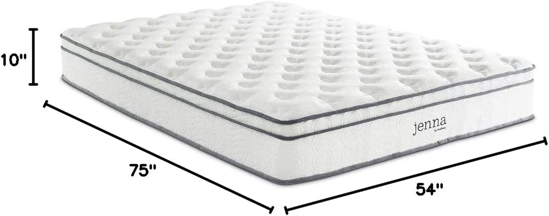 Full Size Memory Foam Mattress with Coils