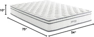 Full Size Memory Foam Mattress with Coils