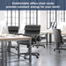 Ergonomic PU Leather Swivel Office Chair