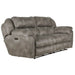 Chavers 90" Upholstered Power Lay Flat Reclining Sofa with Adjustable Headrest