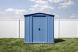 Classic Steel Storage Shed, 6X5, Blue Grey