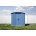 Classic Steel Storage Shed, 6X5, Blue Grey