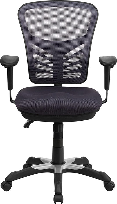 Adjustable Arm Mesh Executive Office Chair