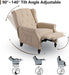 Wingback Recliner Chair with Massage and Heat