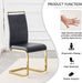 Modern Dining Chairs Set of 4, Side Dining Room Chairs with Golden Legs