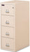 4-Drawer Fireproof Vertical File Cabinet, Legal Size